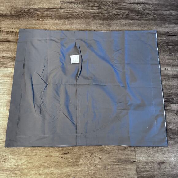 Set of 2 Madison Park Pillow Shams King Size 24" x 30" Stripe Gray Multi - Picture 5 of 7